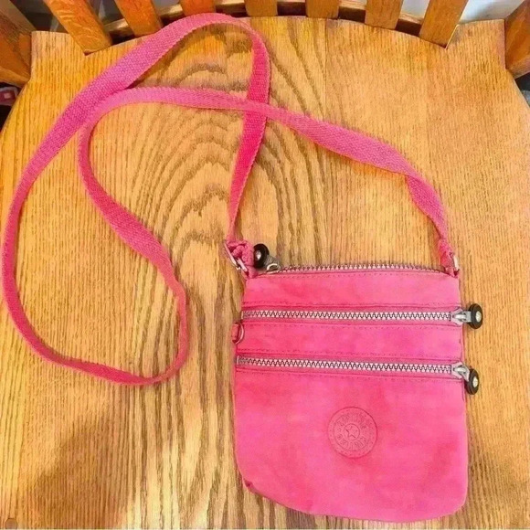 Kipling Mini, Multipocket Crossbody, Pink, 7” W x 7” D - Picture 9 of 9